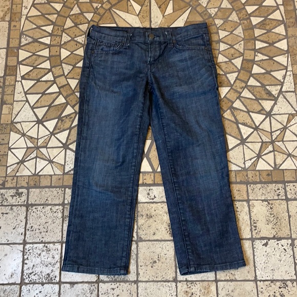 COH Wimbledon #254 Stretch Cropped Kelly Jeans Low Rise SIze 27 - Picture 13 of 16